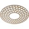Ekena Millwork Fink Wood Fretwork Pierced Ceiling Medallion, Birch, 32"OD x 11 5/8"ID x 3/8"T CMWP32X32X0375FFBI - alternate 4